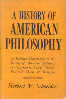 History of American Philosophy